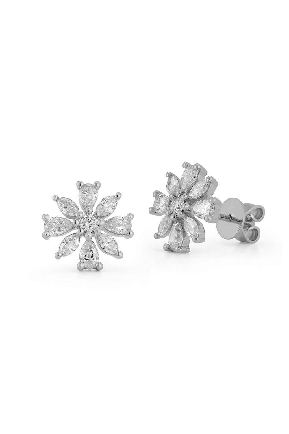 DANA REBECCA DESIGNS, Alexa Jordyn Large Flower Stud Earrings