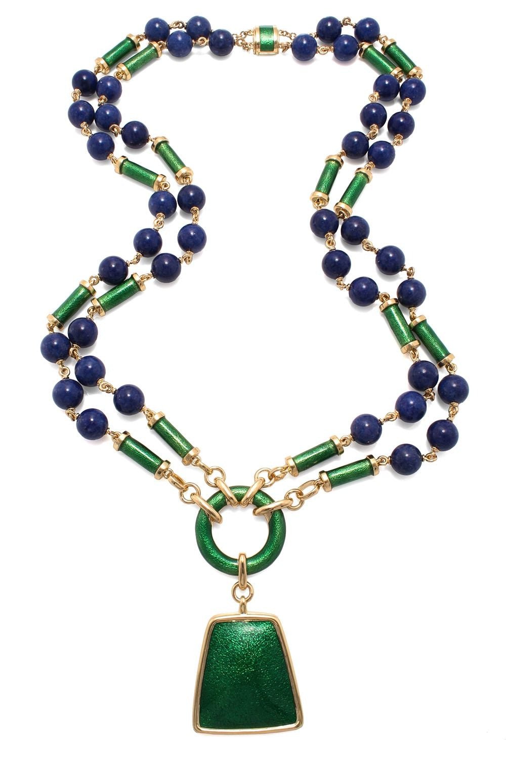 DAVID WEBB, Bell Necklace