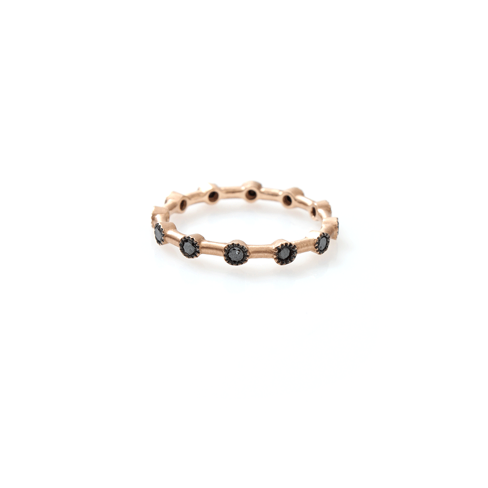 SYLVA & CIE, Black Diamond Eternity Band