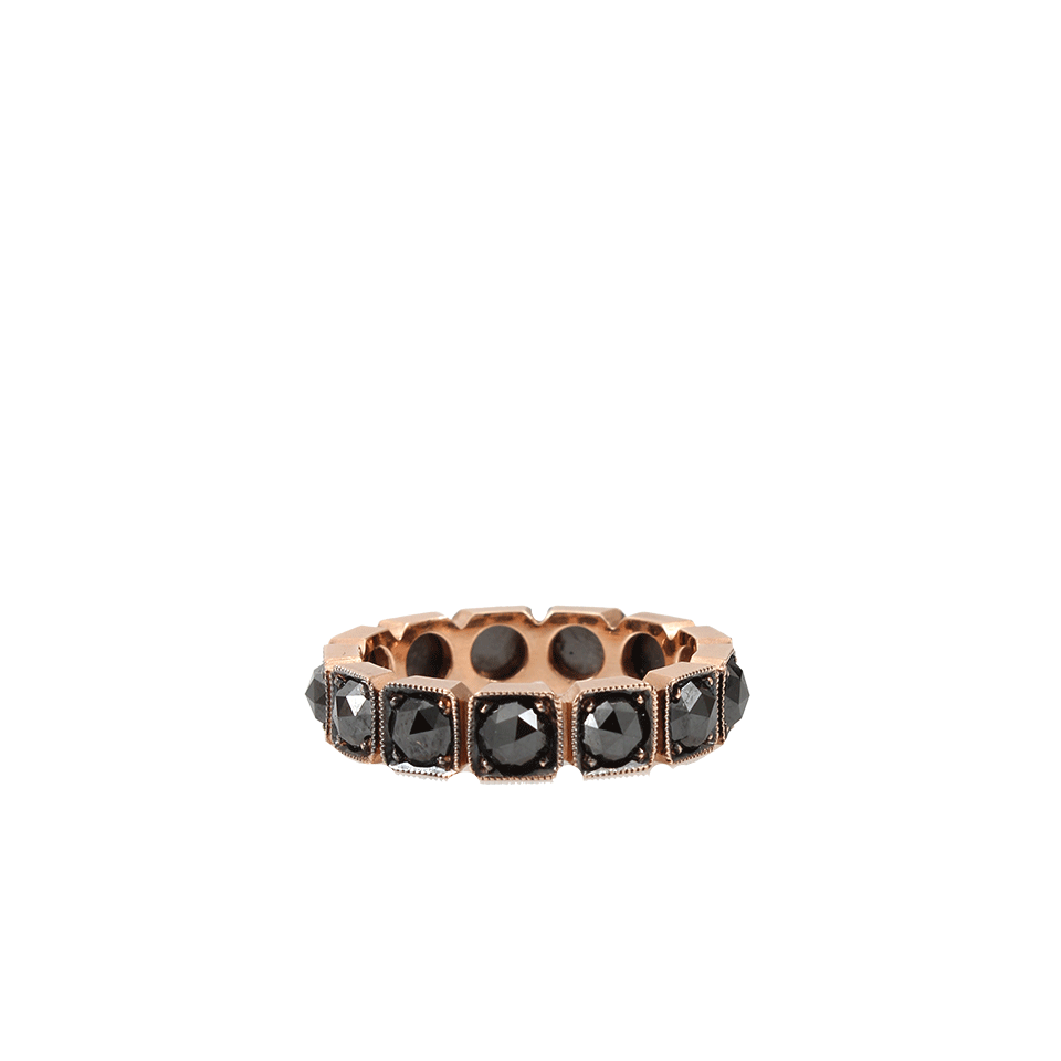 SYLVA & CIE, Black Diamond Eternity Ring