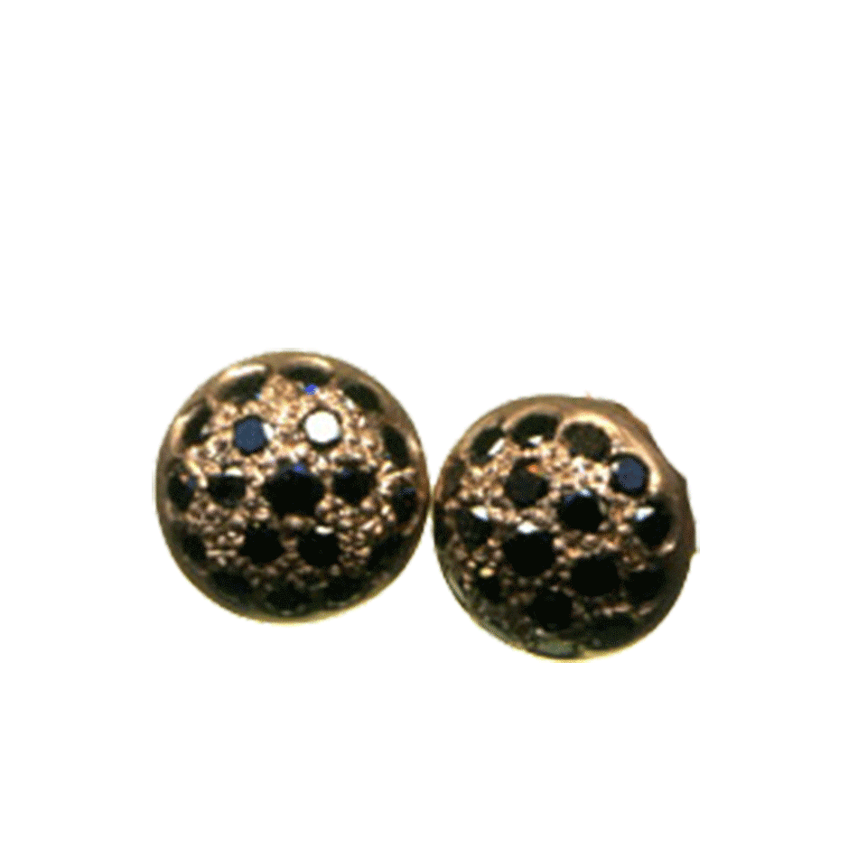 ANDREA FOHRMAN, Black Diamond "Sophia" Earrings