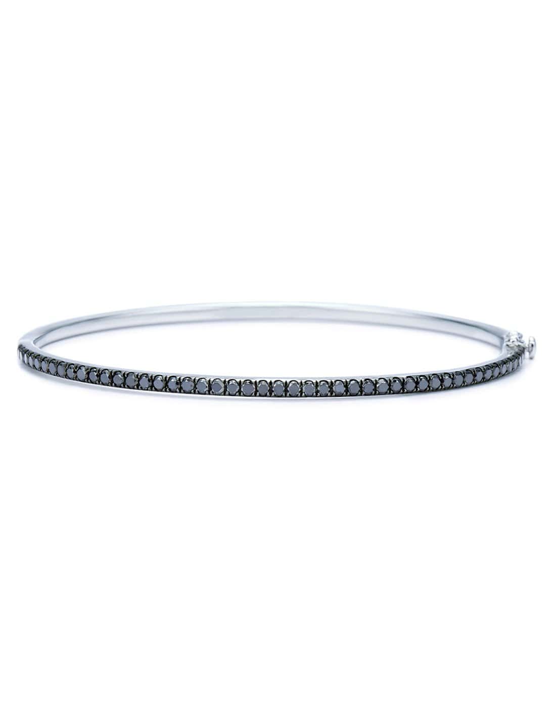 KWIAT, Black Diamond Stackable Bangle