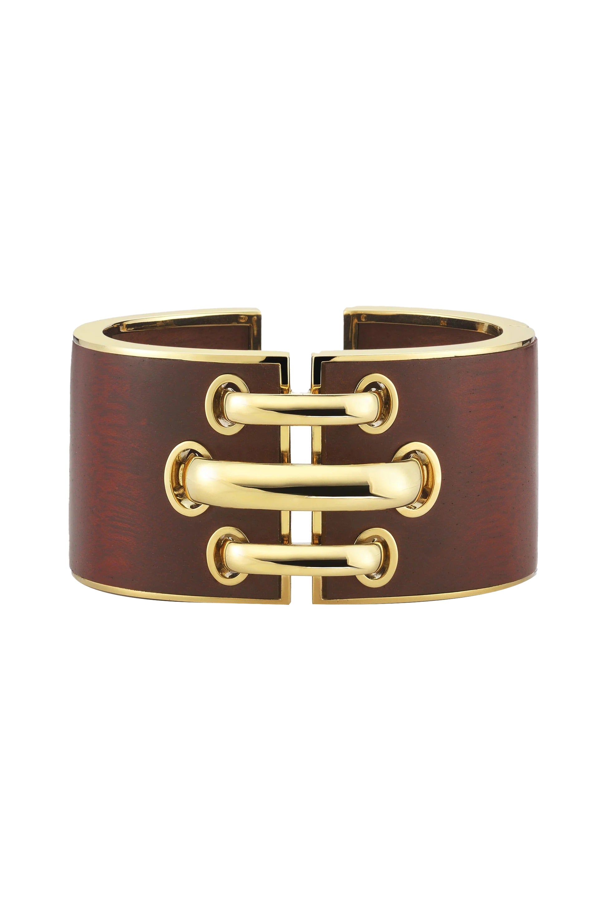 DAVID WEBB, Bloodwood Shoelace Cuff