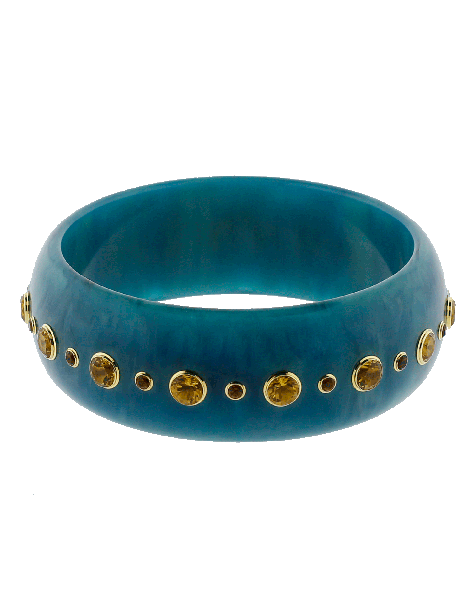 MARK DAVIS, Blue Bakelite Bangle