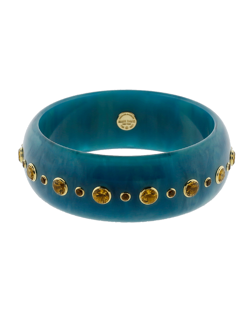 MARK DAVIS, Blue Bakelite Bangle