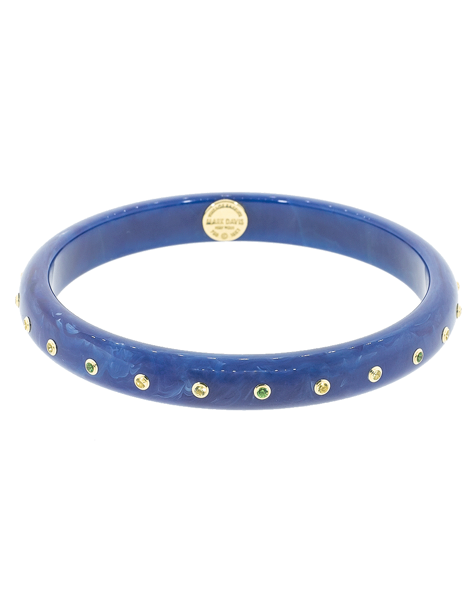 MARK DAVIS, Blue Bakelite Bangle