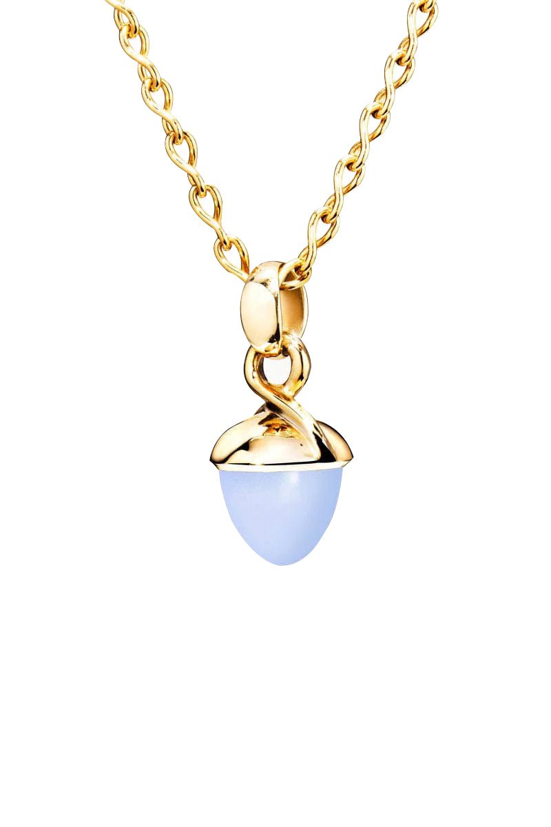 TAMARA COMOLLI, Blue Chalcedony Mikado Bouquet Pendant