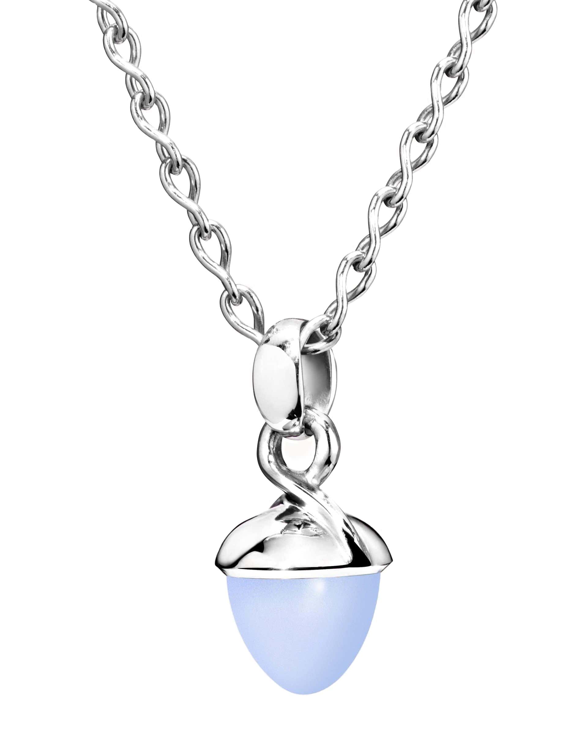 TAMARA COMOLLI, Blue Chalcedony Mikado Bouquet Pendant