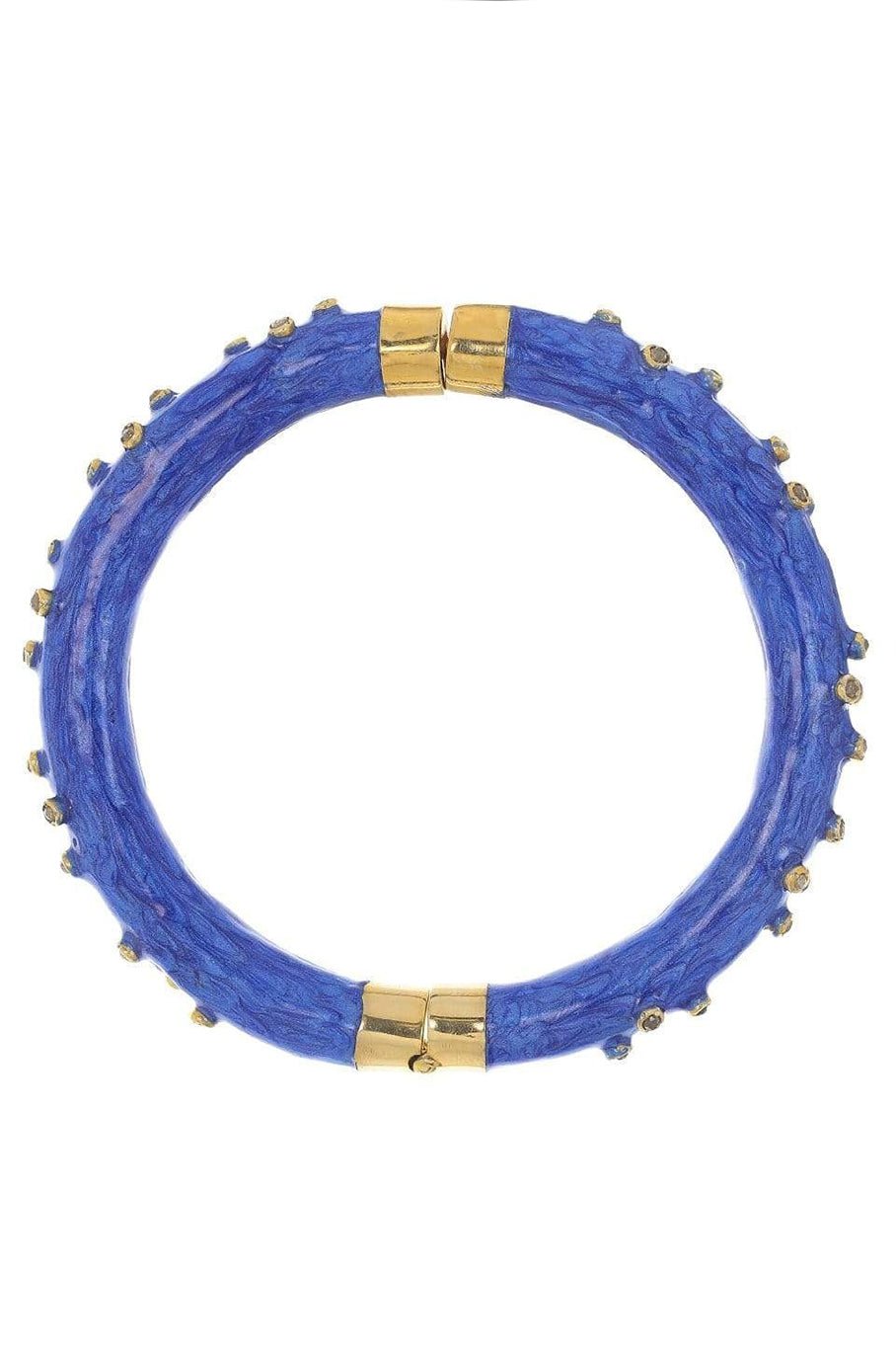 BOAZ KASHI, Blue Enamel Diamond Bracelet