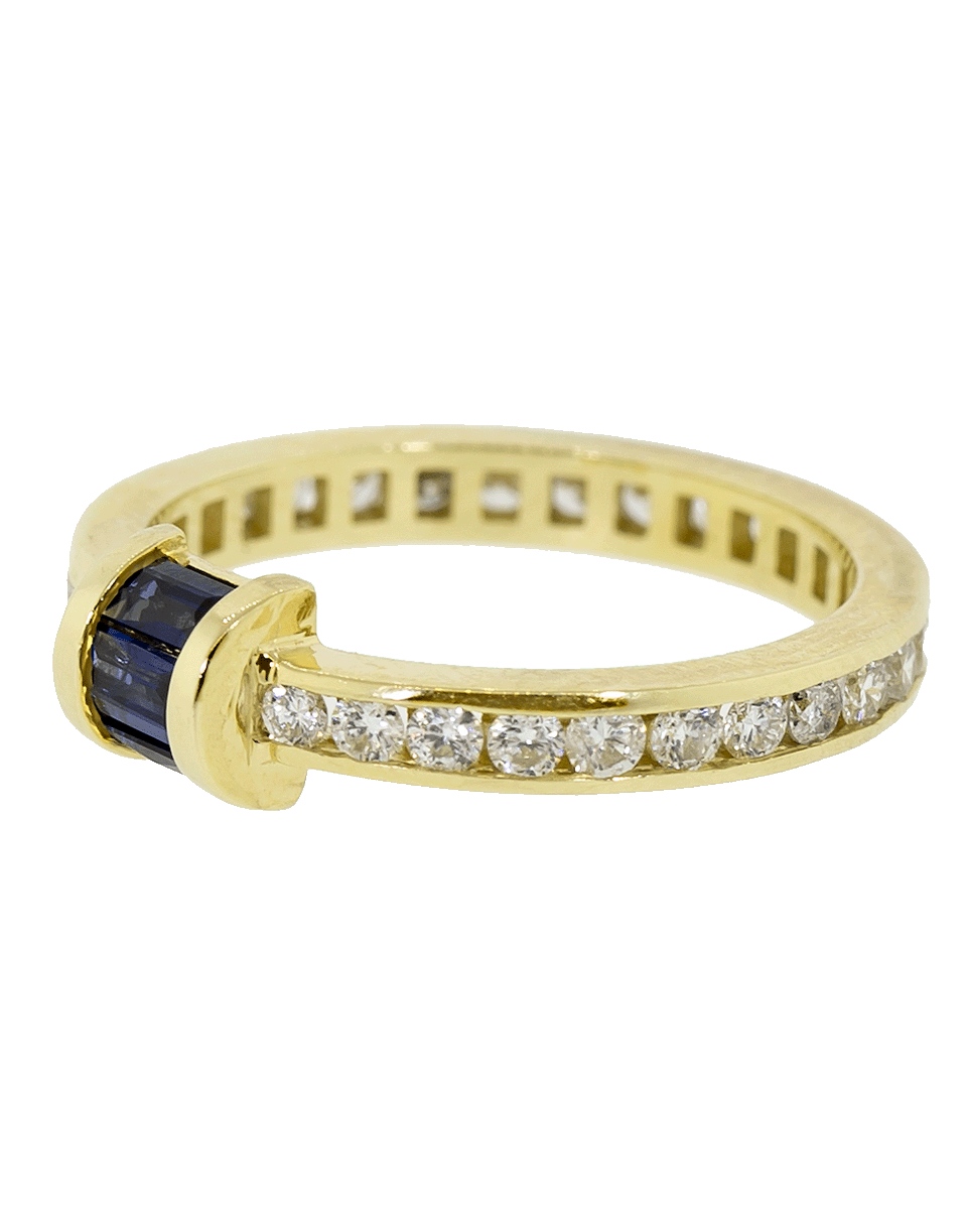 RETROUVAI, Blue Sapphire and Diamond Channel Band