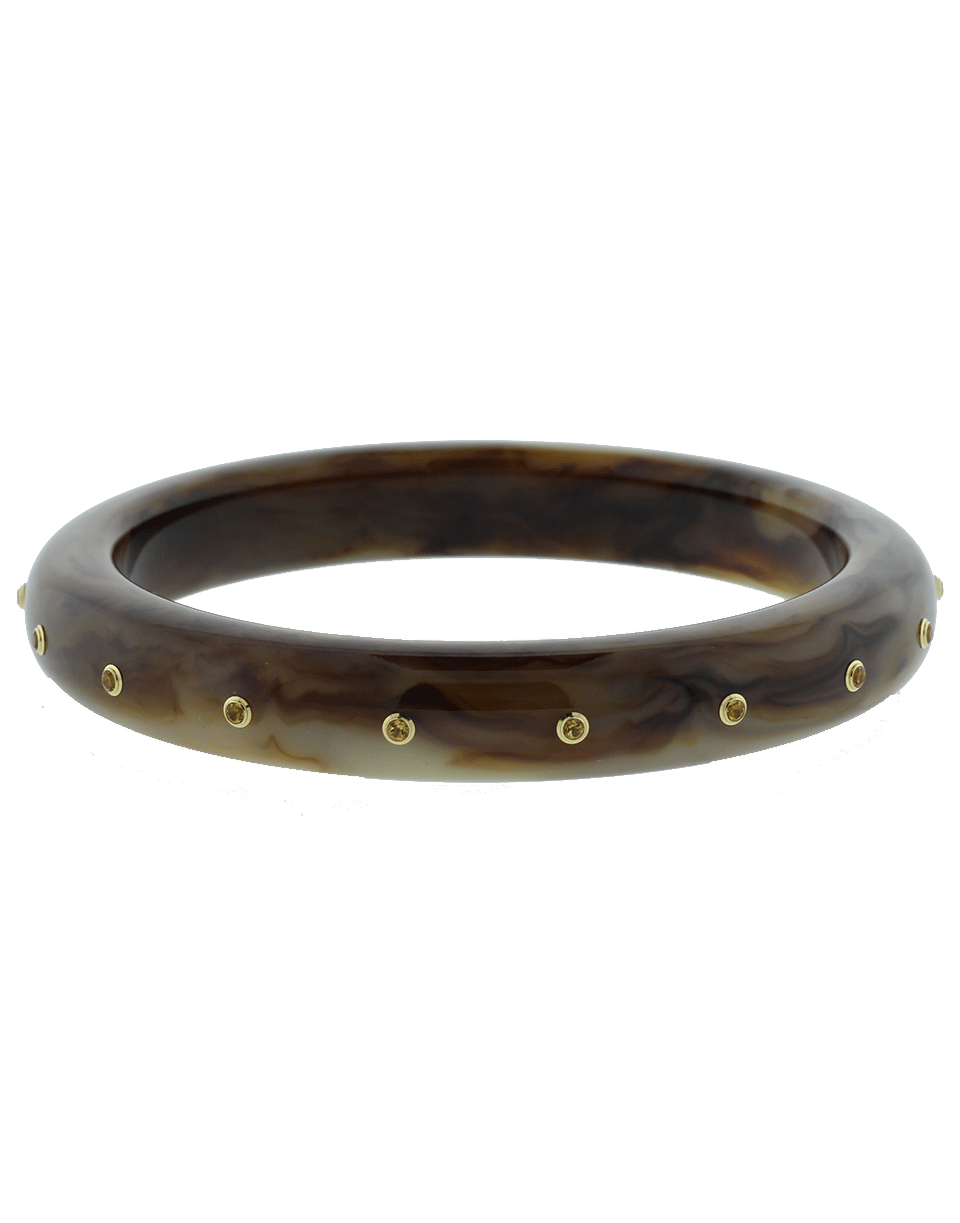 MARK DAVIS, Brown Bakelite Bangle