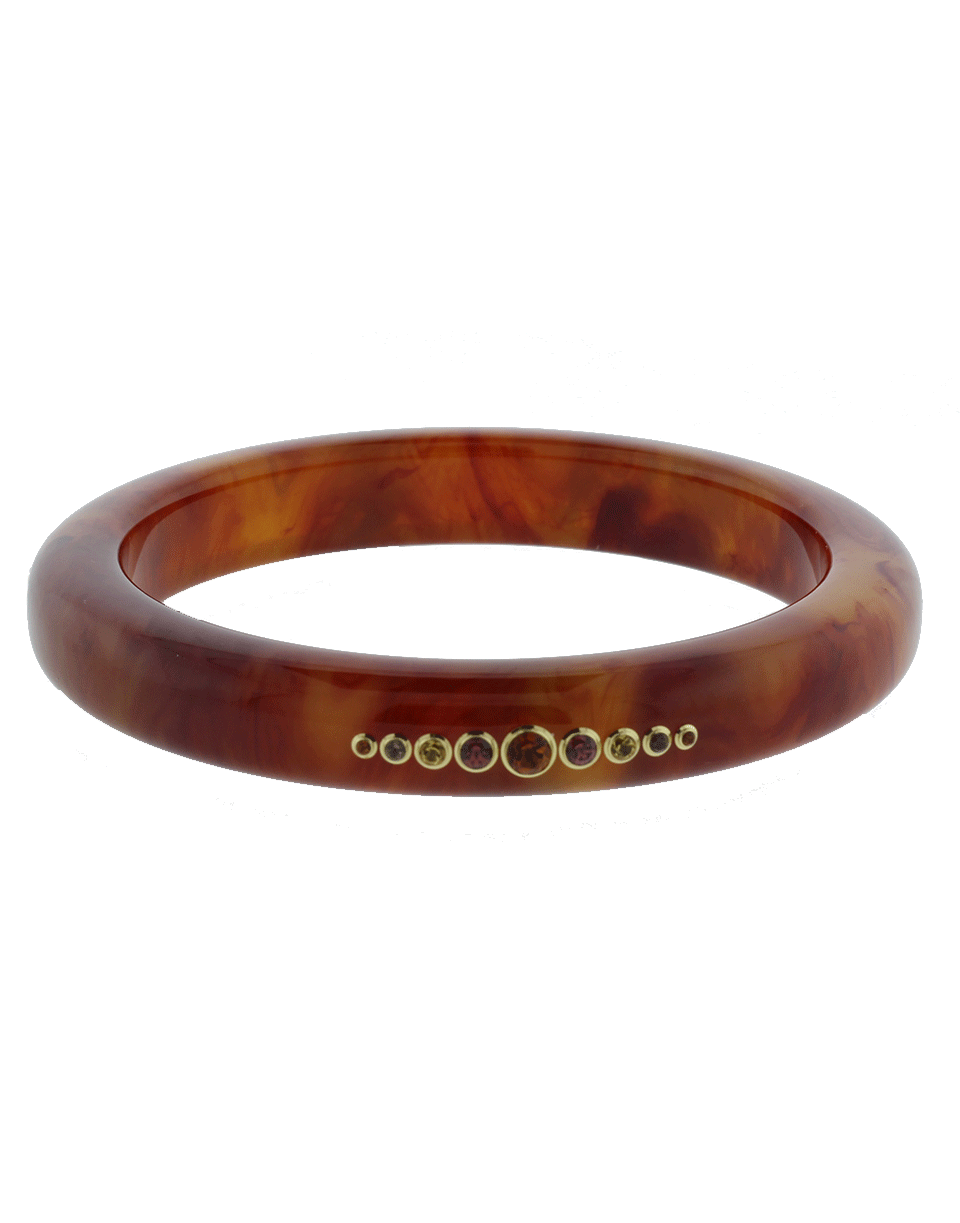 MARK DAVIS, Brown Bakelite Bangle