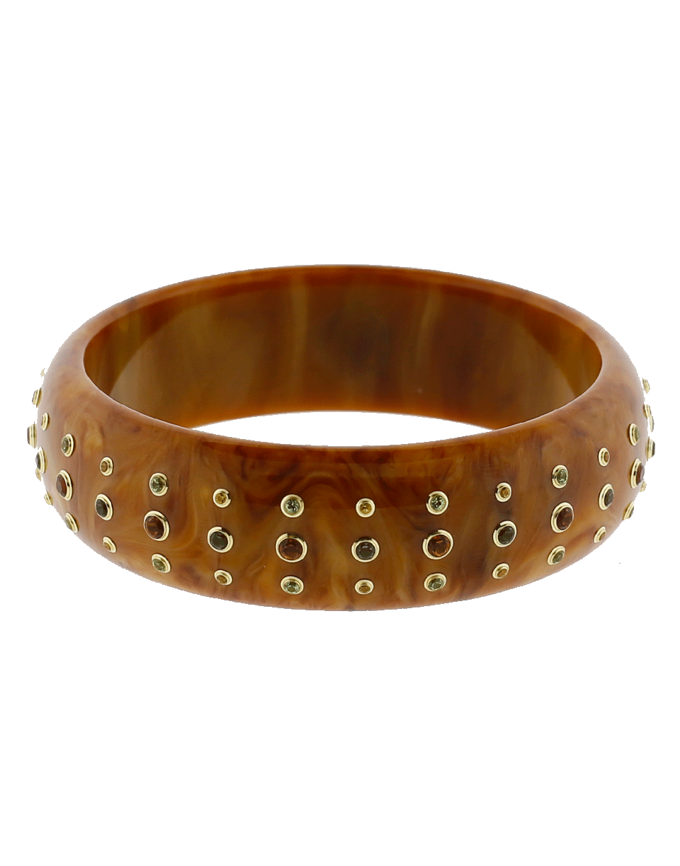 MARK DAVIS, Brown Bakelite Bangle