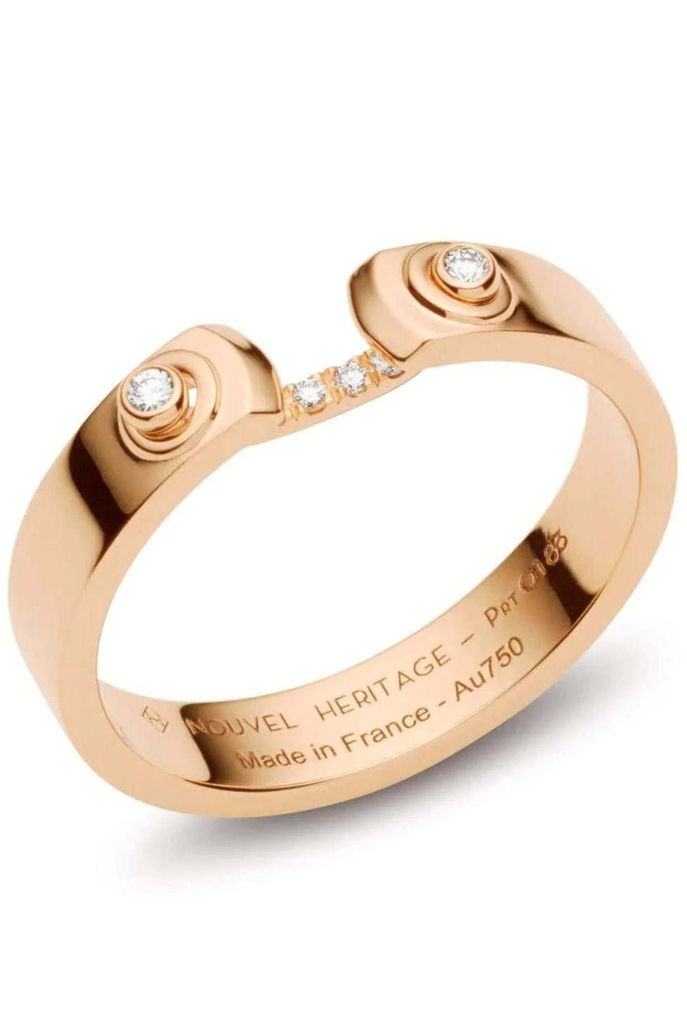 NOUVEL HERITAGE, Business Meeting Mood Ring - Rose Gold