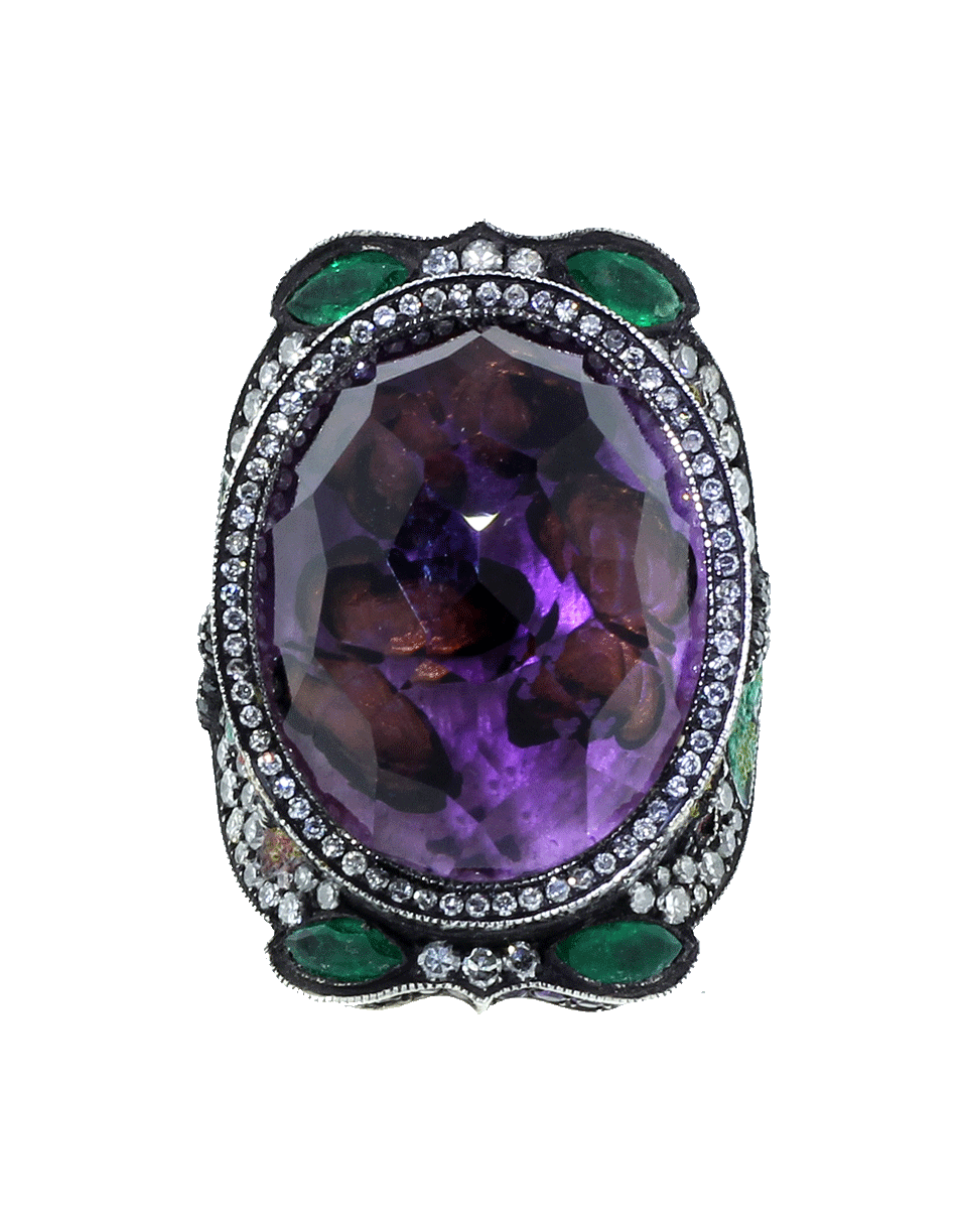 SEVAN BICAKCI, Butterfly Garden Amethyst Ring