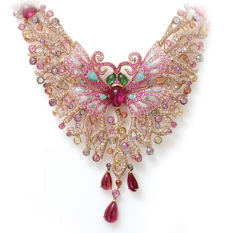 WENDY YUE, Butterfly Necklace