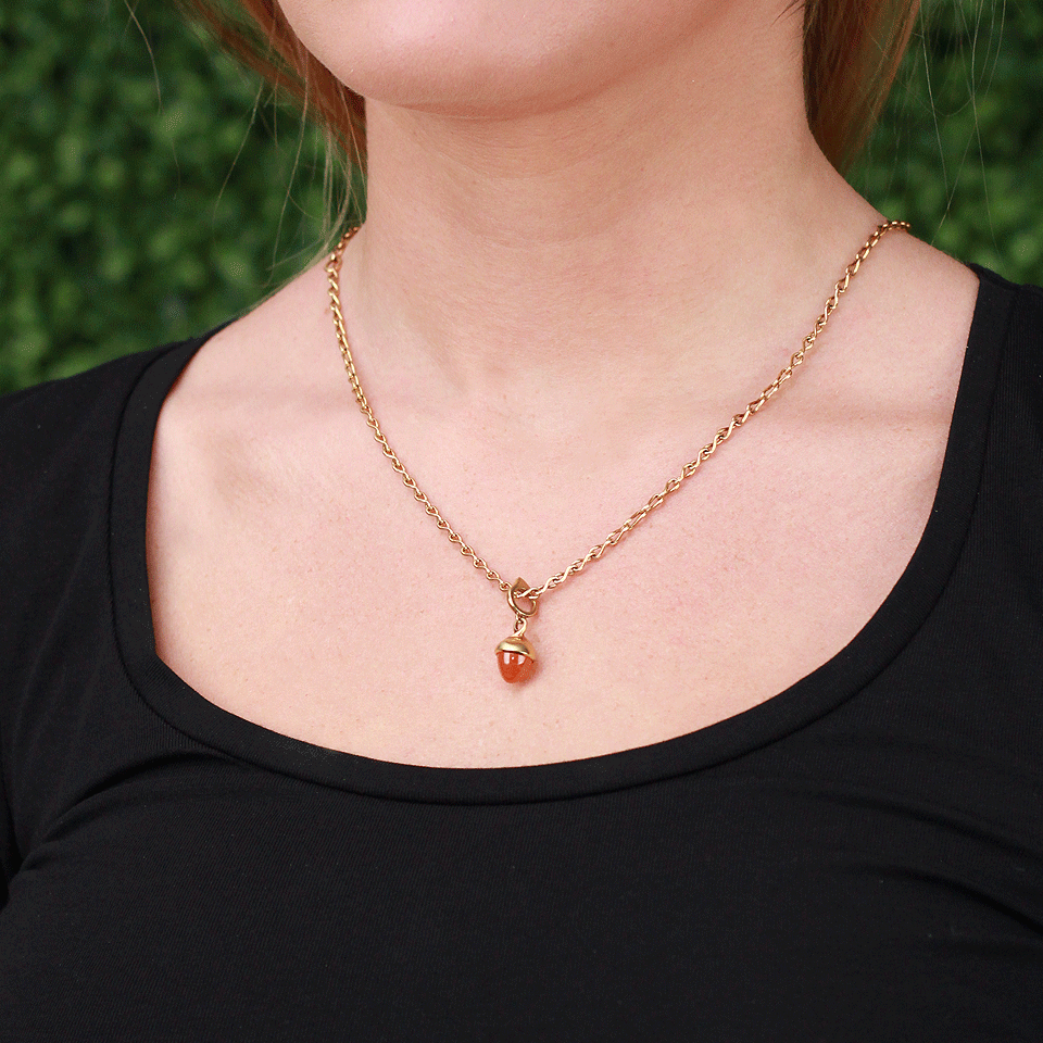 TAMARA COMOLLI, Carnelian Mikado Flamenco Pendant