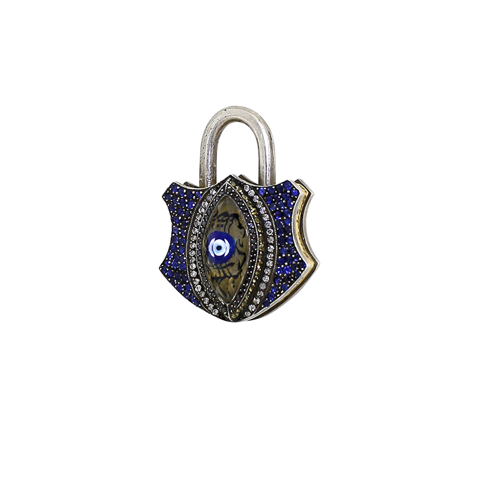 SEVAN BICAKCI, Carved Evil Eye Padlock