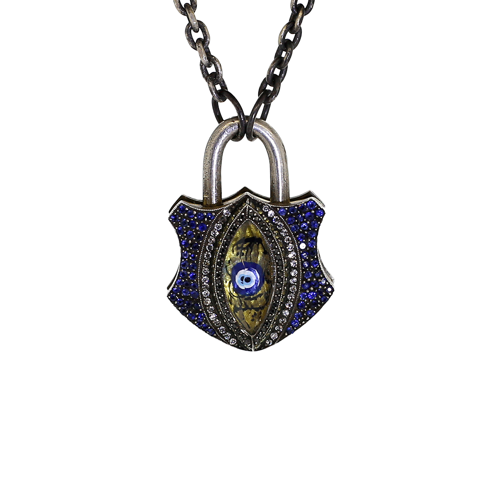 SEVAN BICAKCI, Carved Evil Eye Padlock