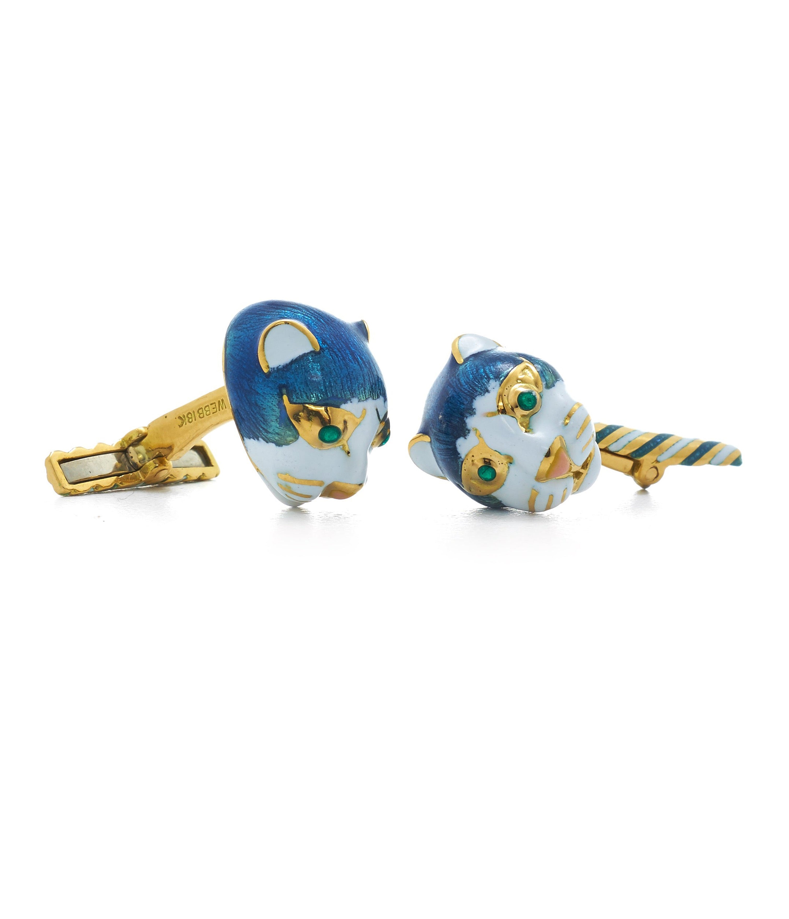 European Arts & Antiques, Cat Cuff Links