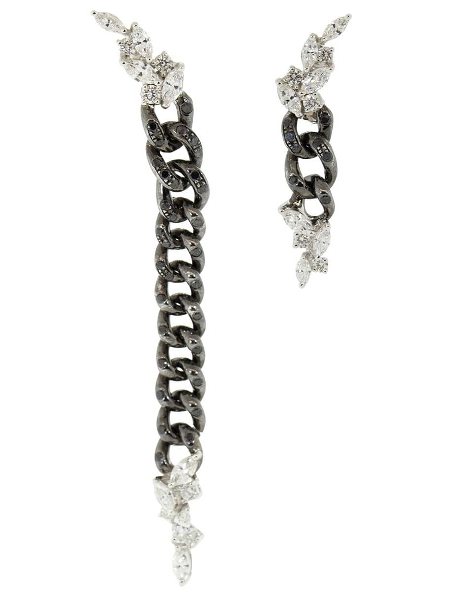 YEPREM JEWELLERY, Chain Diamond Earrings