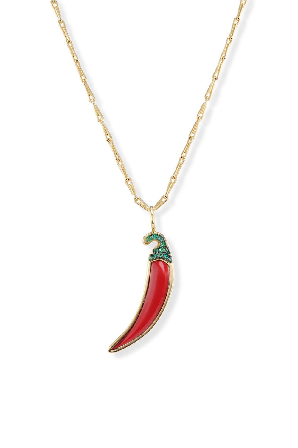 BRENT NEALE, Chili Pepper Pendant Necklace