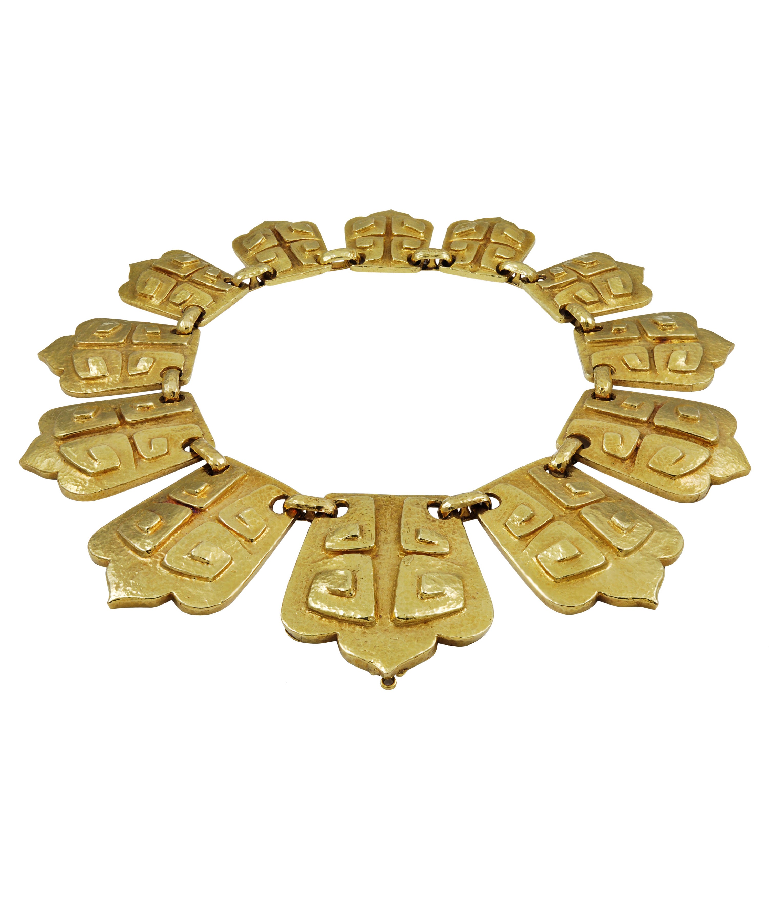 European Arts & Antiques, Chinese Shield Necklace