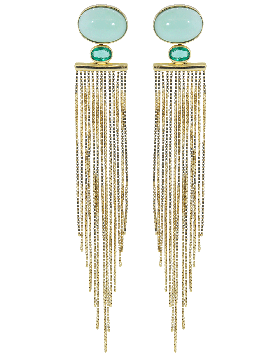 CARLA AMORIM, Chrysoprase Ballerina Earrings