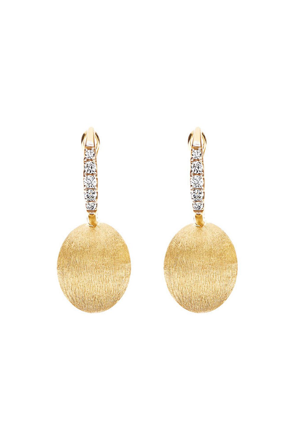 NANIS, Ciliegine Gold Drop Earrings