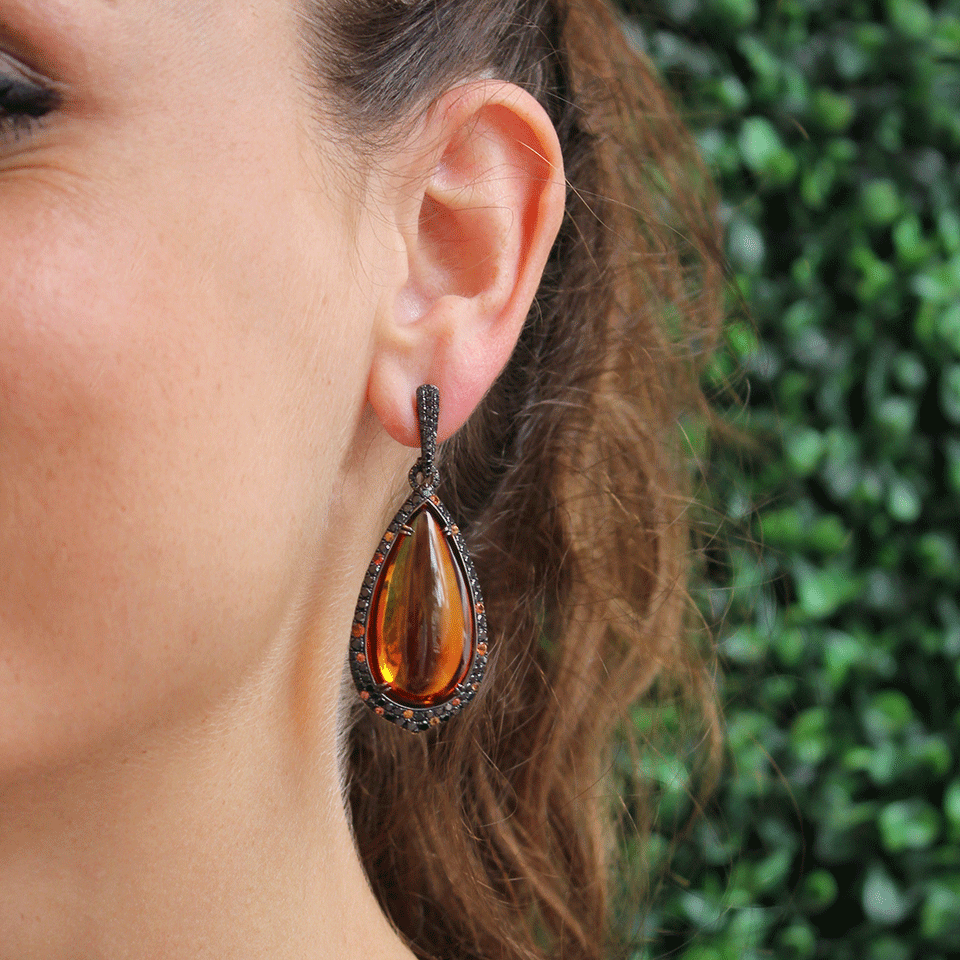 INBAR, Citrine Drop Earrings