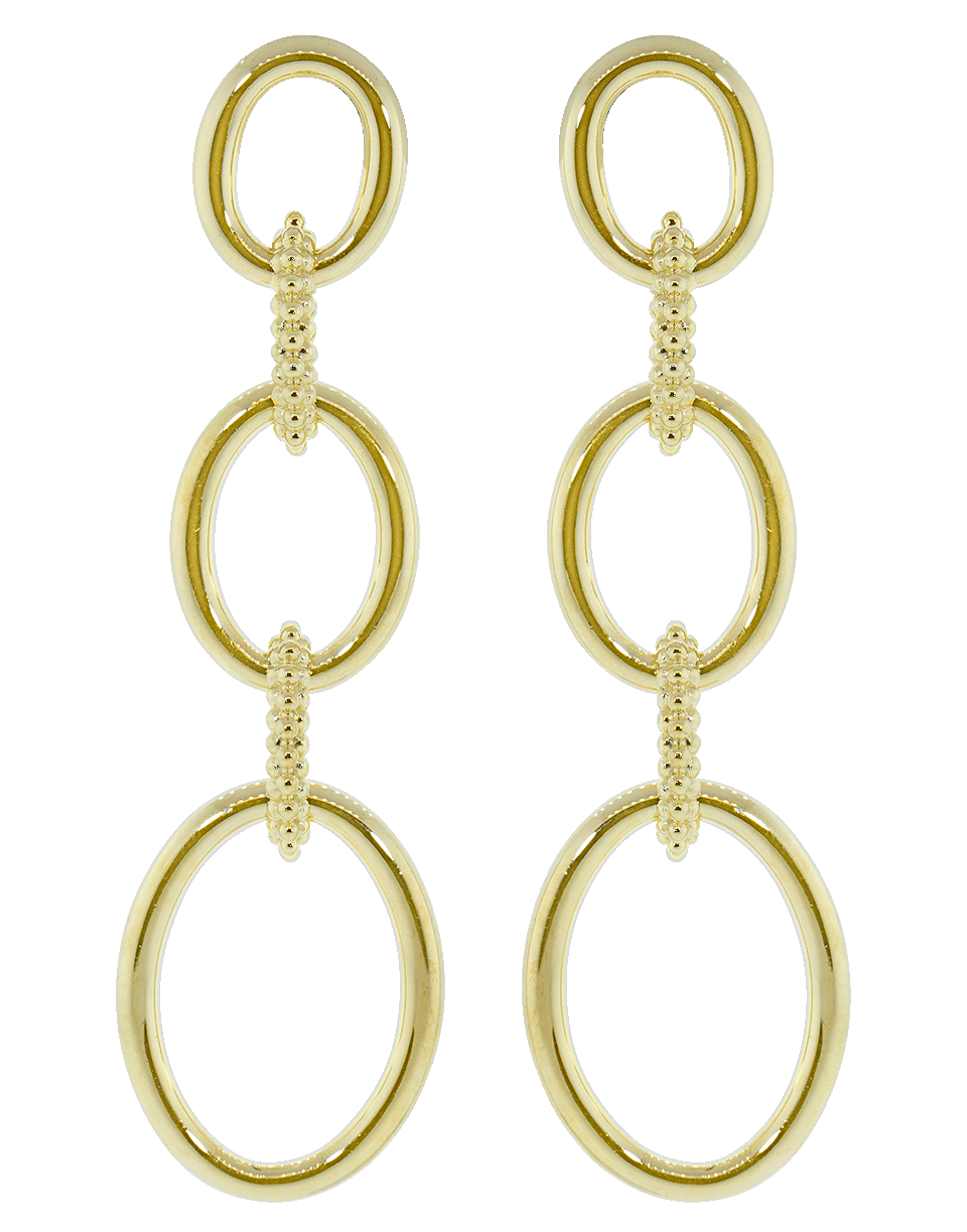 CARLA AMORIM, Clarice Gold Link Earrings