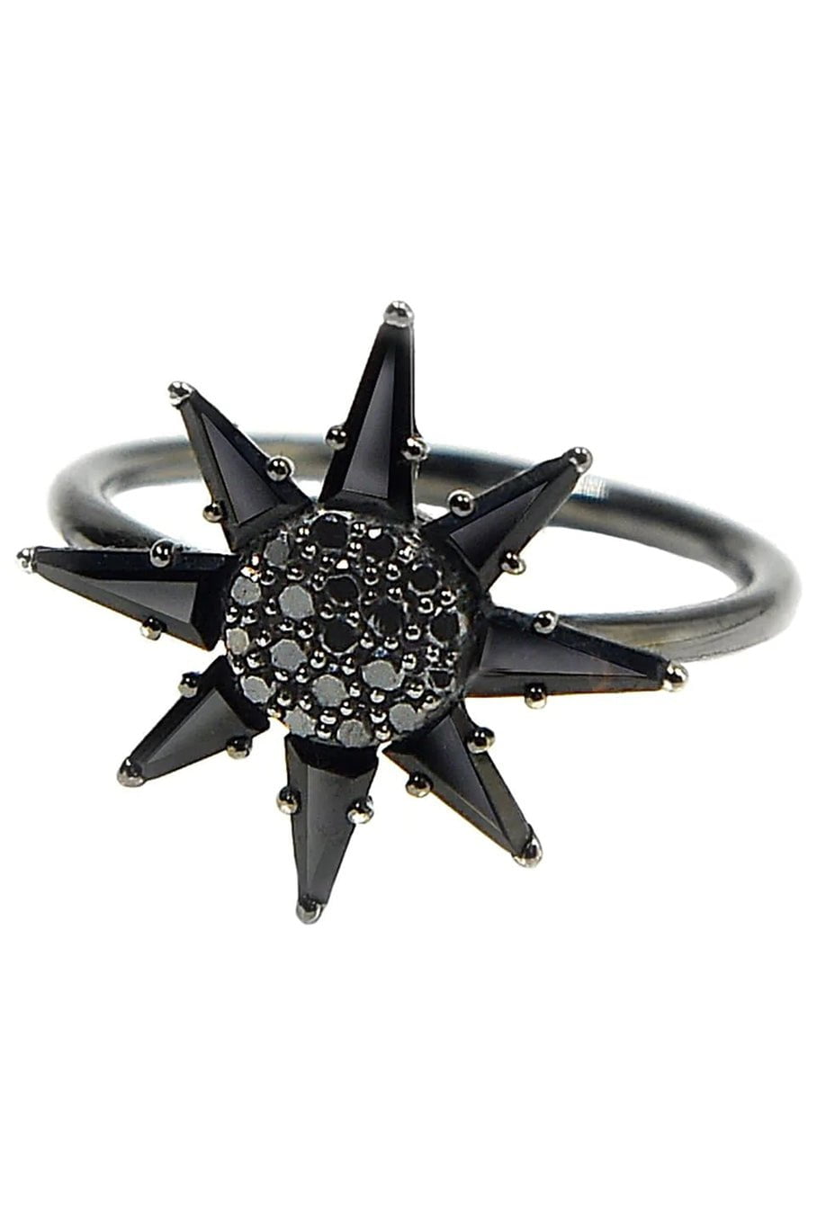 BONDEYE JEWELRY, Clio Black Spinel Ring