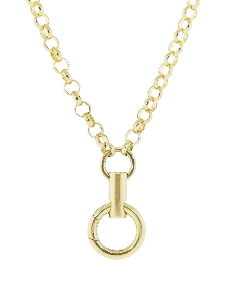 FOUNDRAE, Clock Weight Belcher Necklace