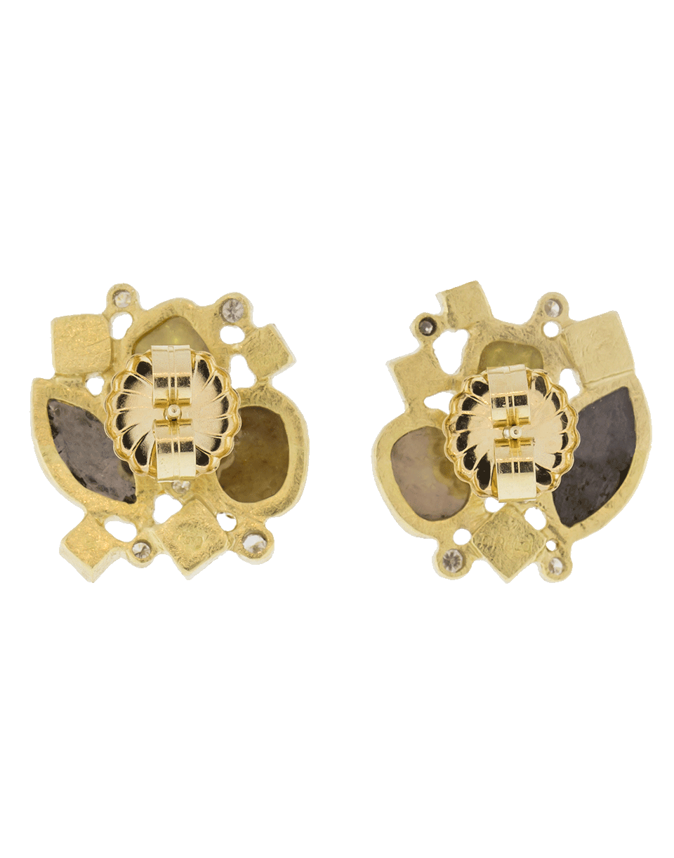 TODD REED, Cluster Stud Earrings