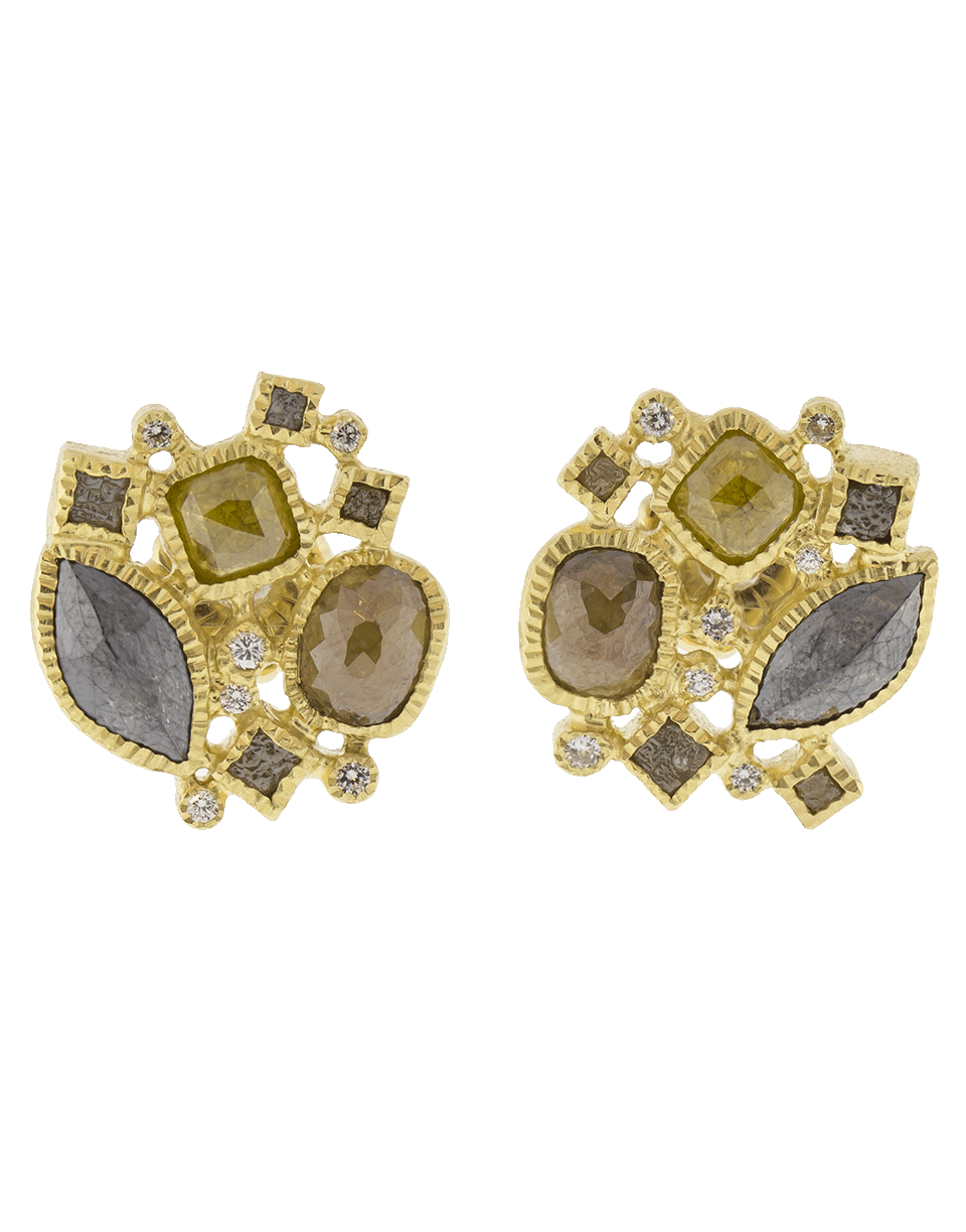 TODD REED, Cluster Stud Earrings