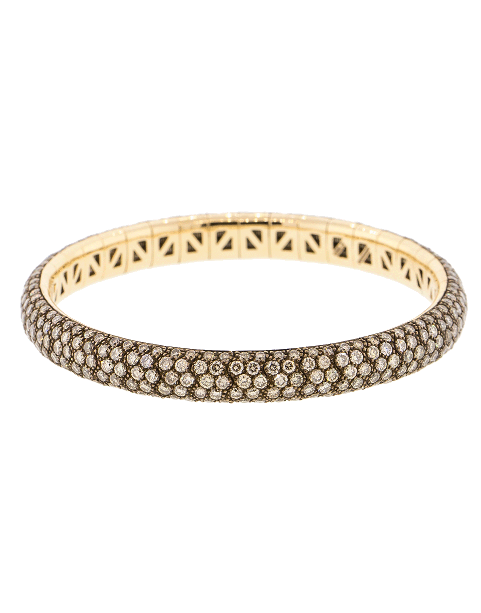 MATTIA CIELO, Cognac Diamond Universo Bracelet