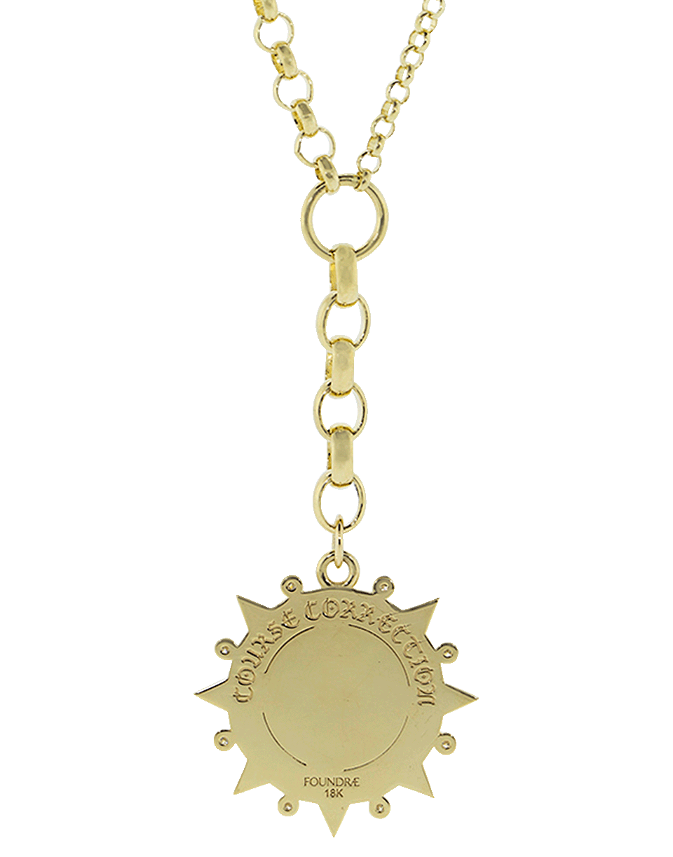 FOUNDRAE, Course Correction Pendant Necklace