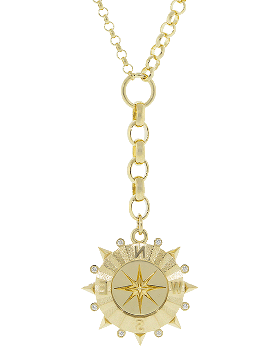 FOUNDRAE, Course Correction Pendant Necklace