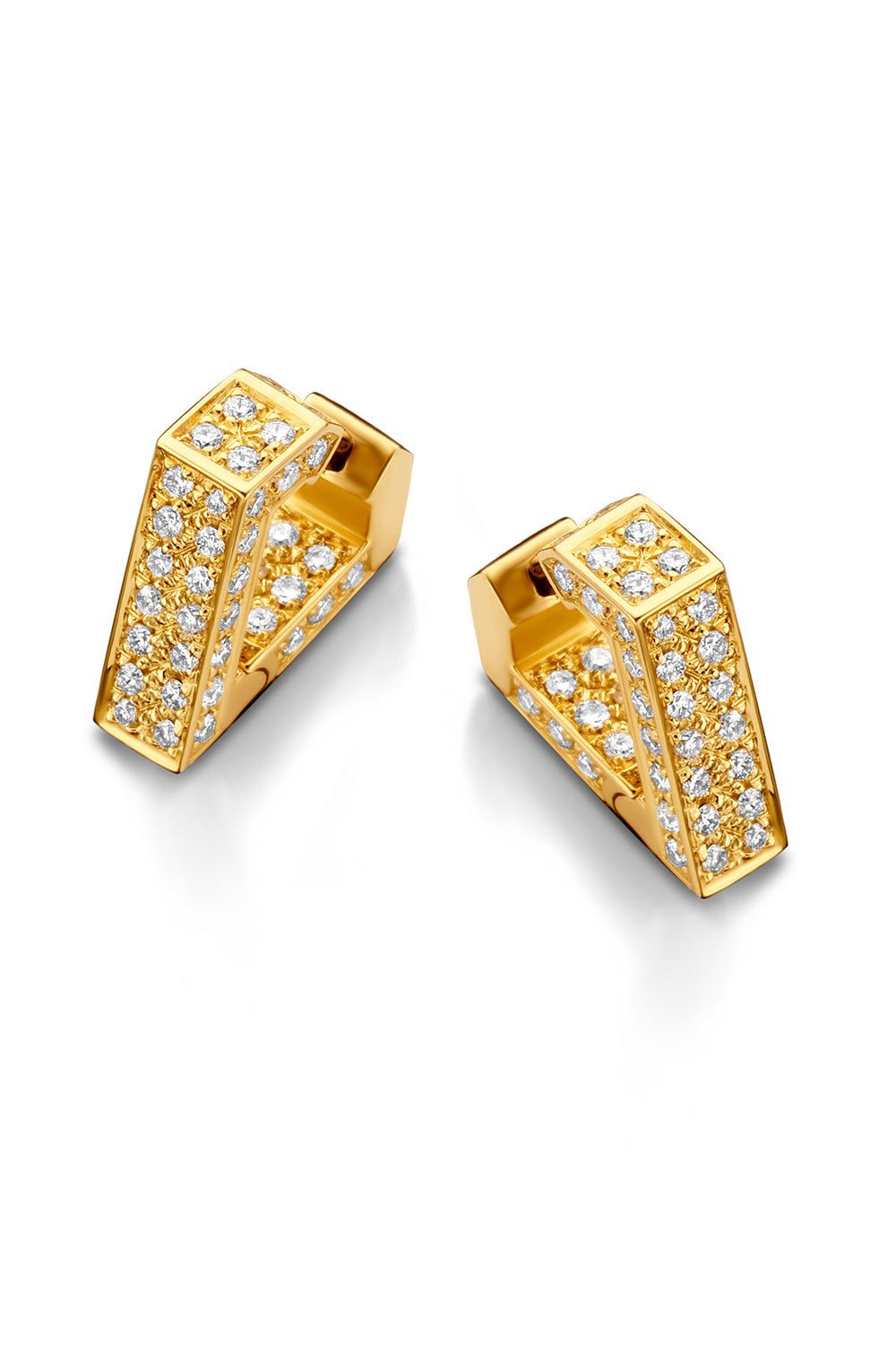 DRIES CRIEL, Diamond Brute Mini Earrings