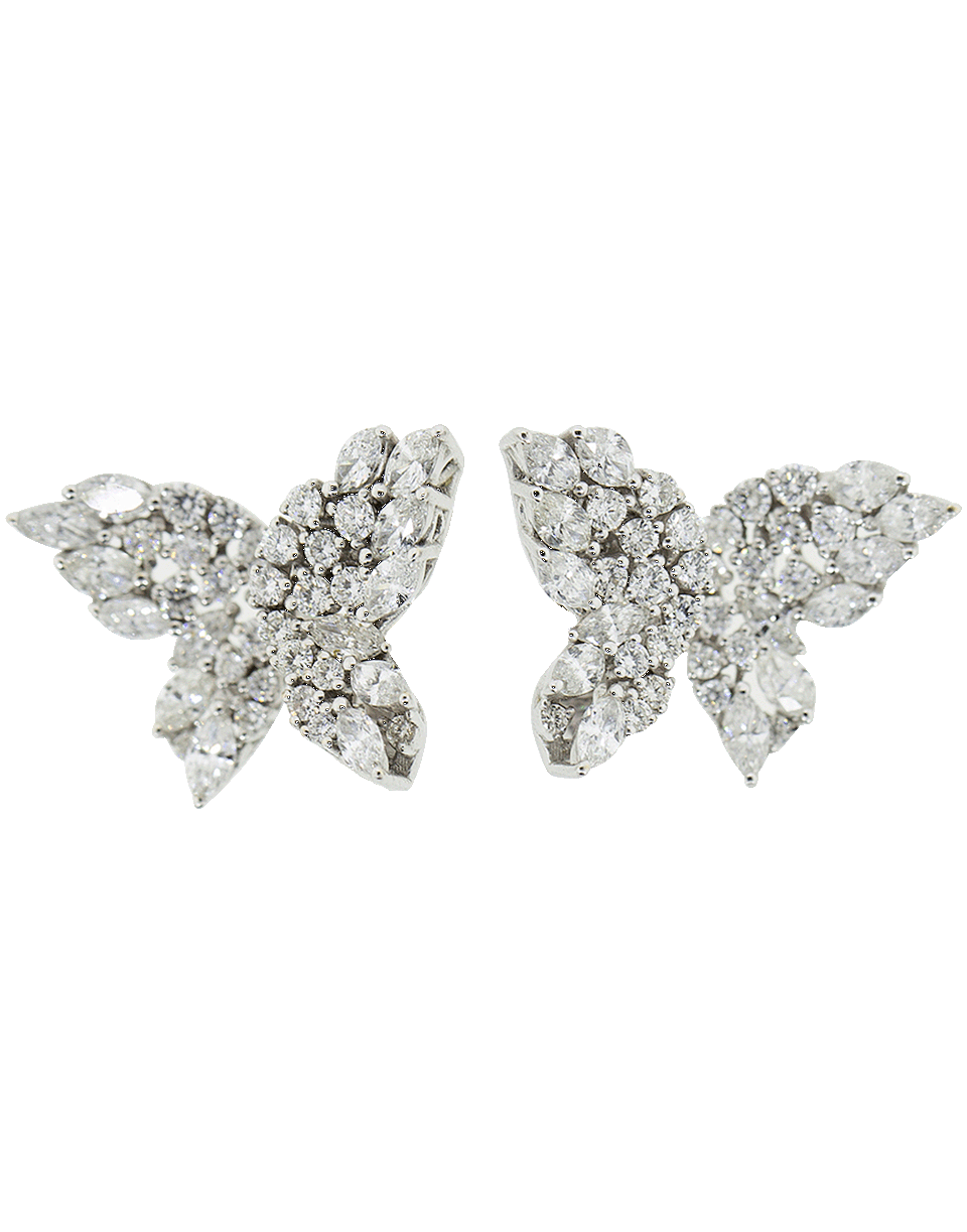 YEPREM JEWELLERY, Diamond Butterfly Earrings