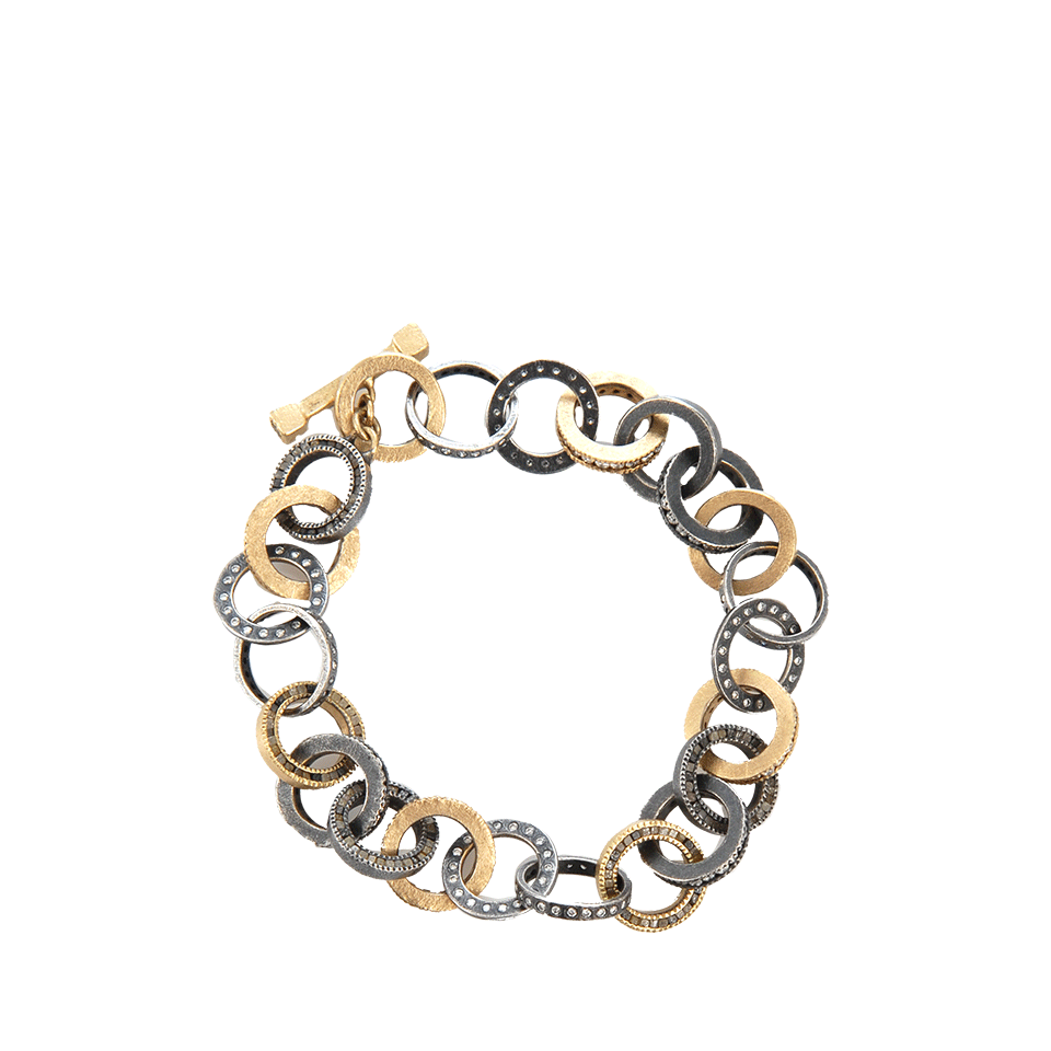 TODD REED, Diamond Chain Link Bracelet