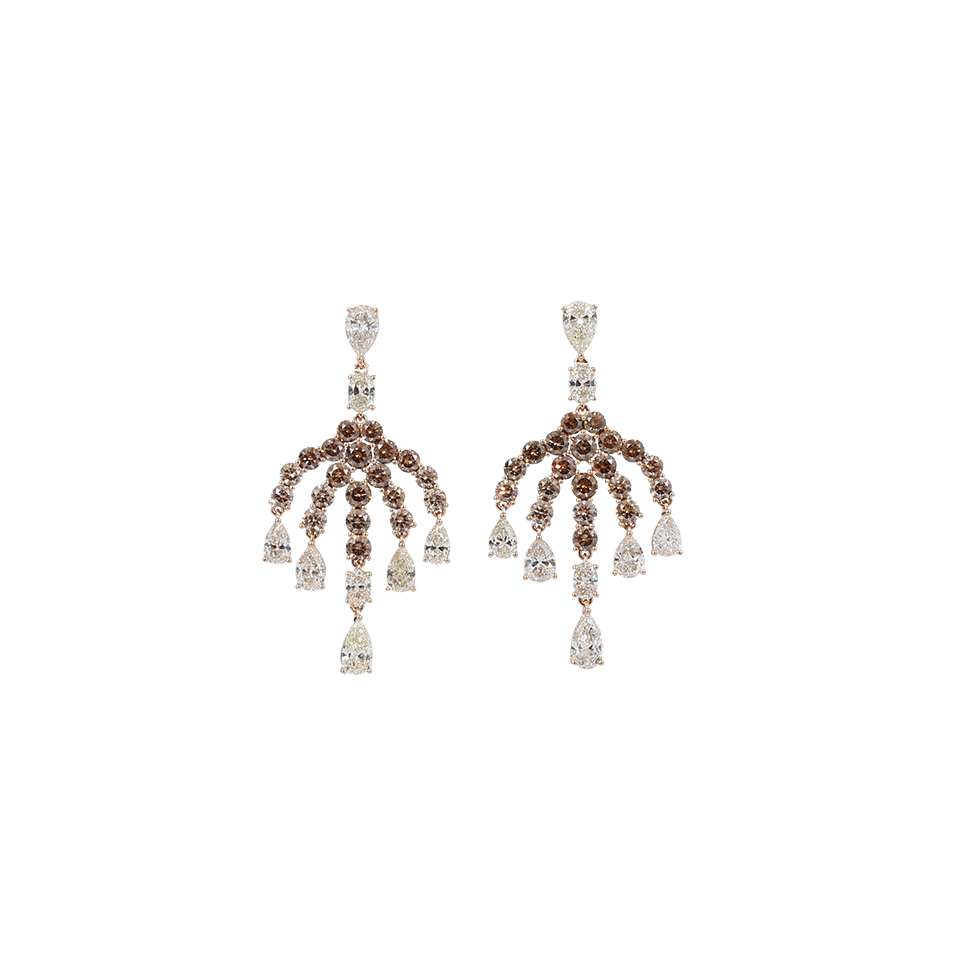 INBAR, Diamond Chandelier Earrings