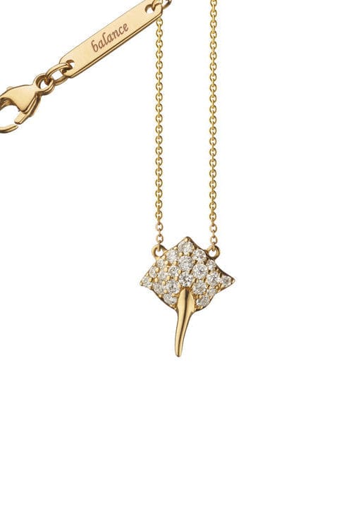 MONICA RICH KOSANN, Diamond Critter Stingray Necklace