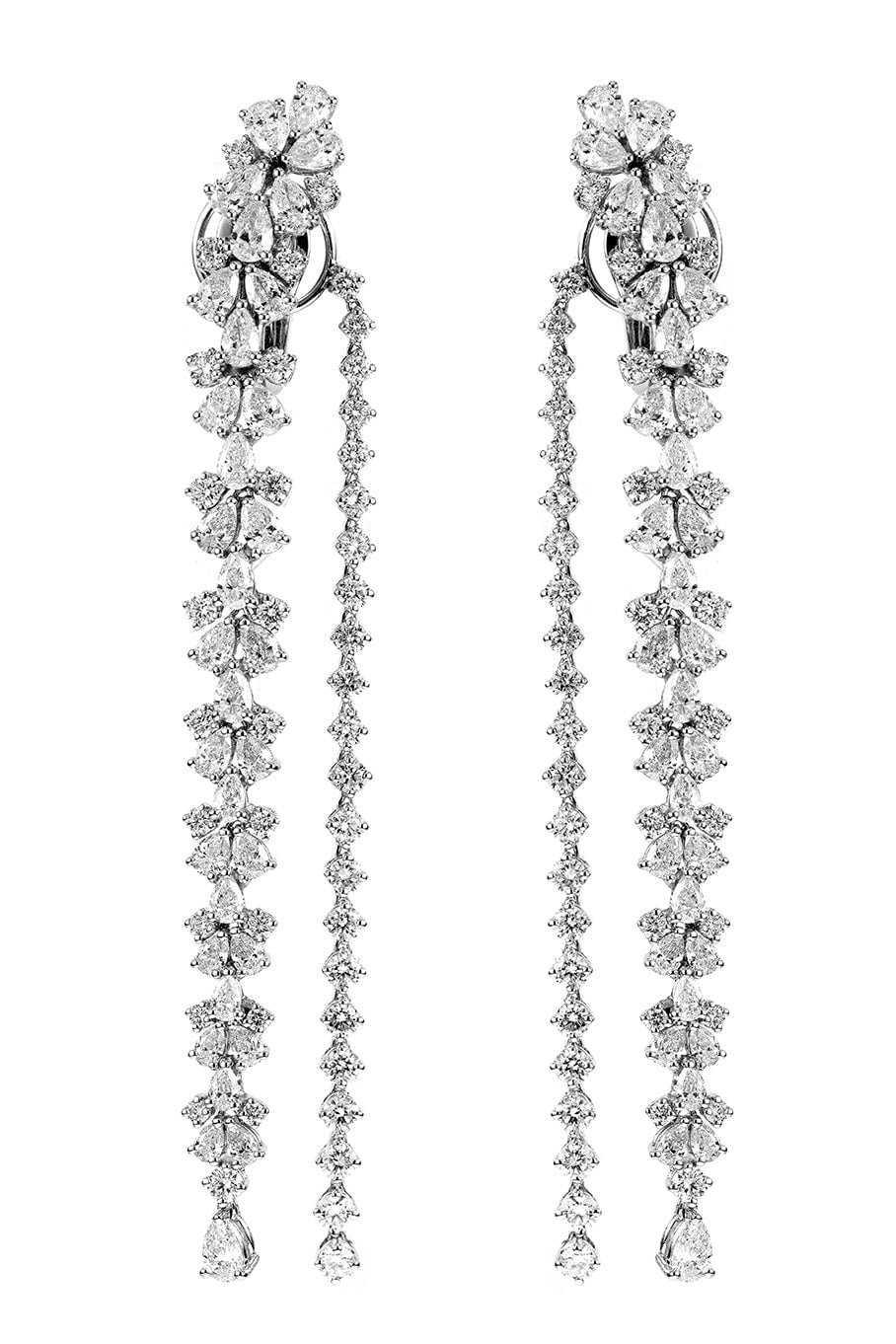 YEPREM JEWELLERY, Diamond Drop Earrings