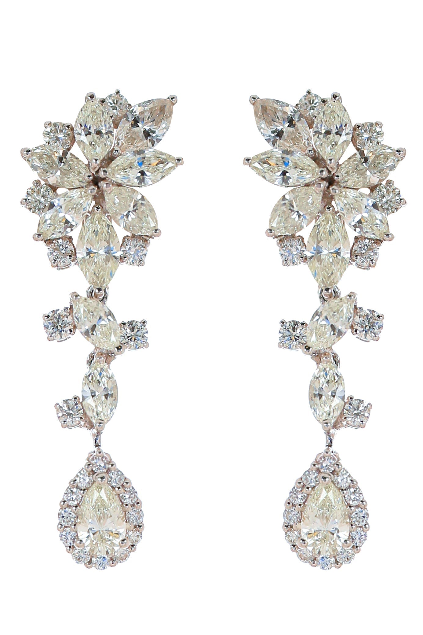 YEPREM JEWELLERY, Diamond Drop Earrings