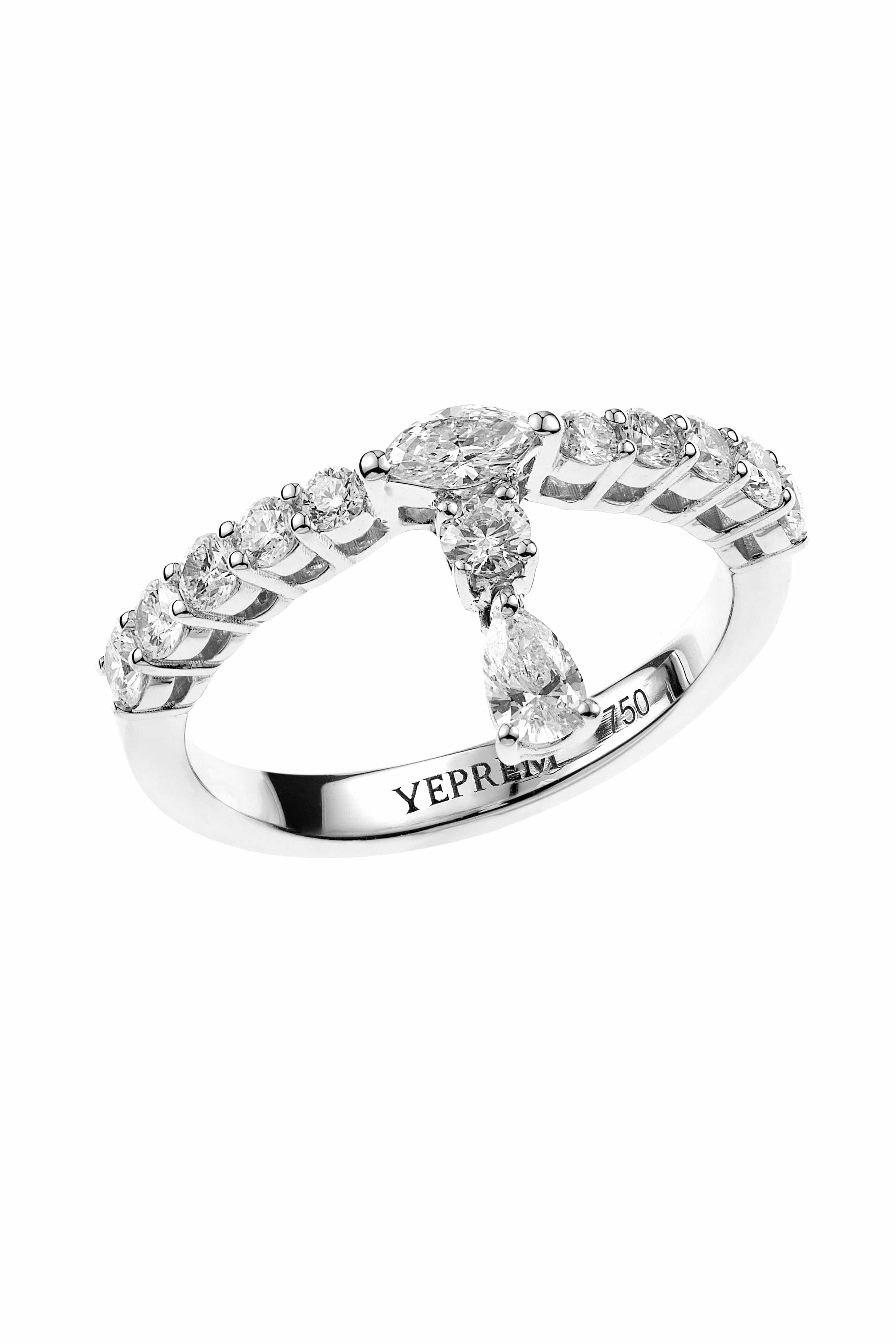 YEPREM JEWELLERY, Diamond Drop Ring