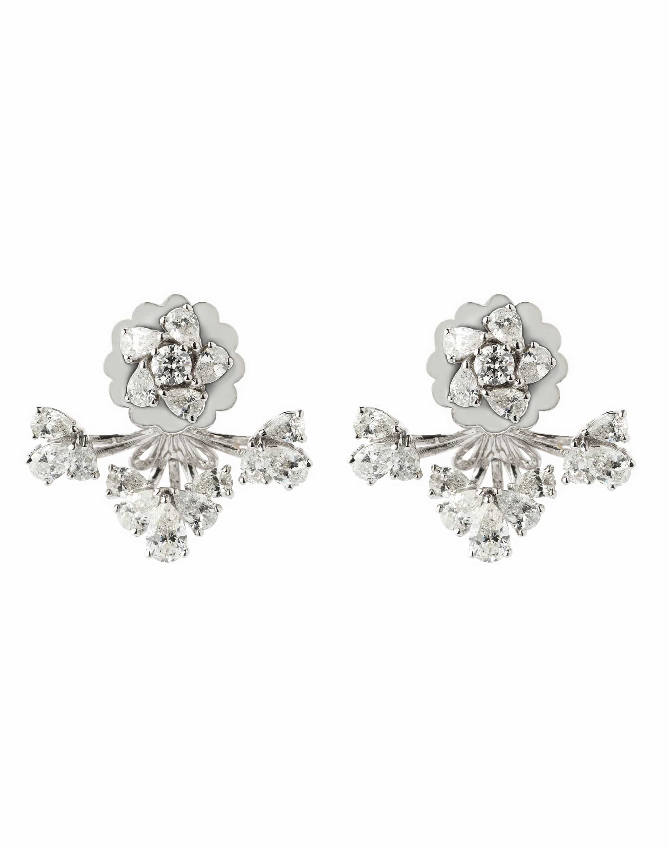 YEPREM JEWELLERY, Diamond Earrings 3.39CTS