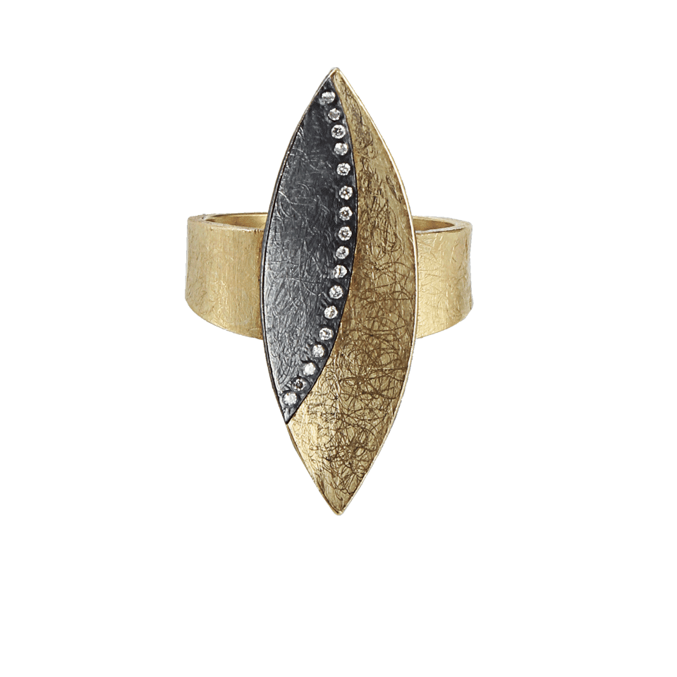 TODD REED, Diamond Elipse Ring