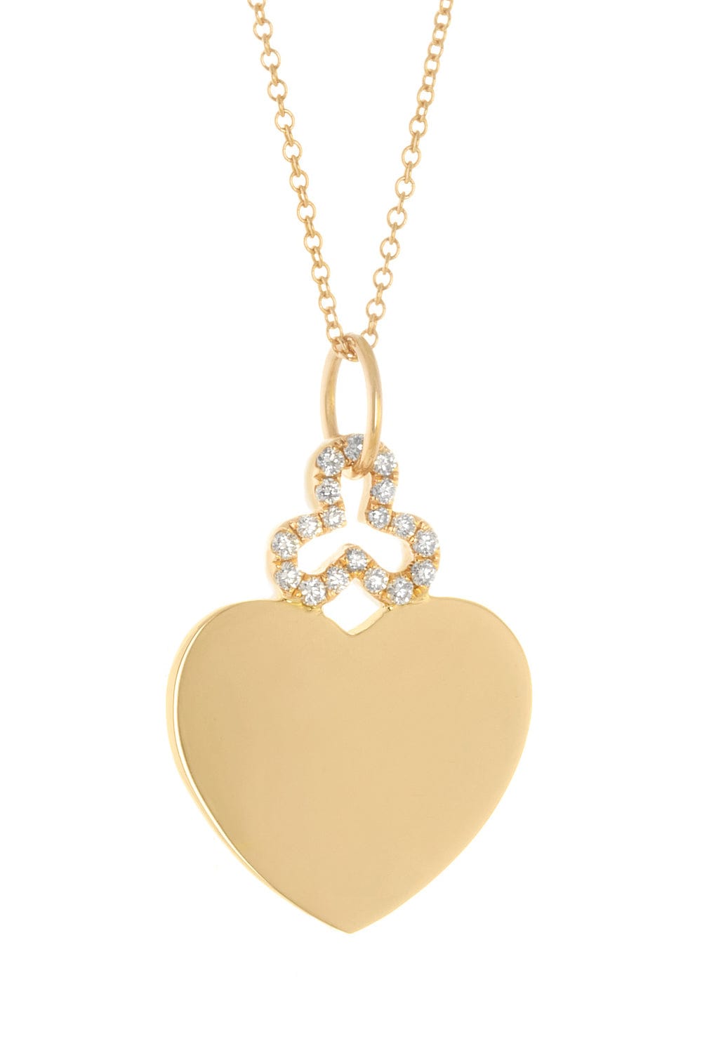 DEVON WOODHILL, Diamond Heart Charm