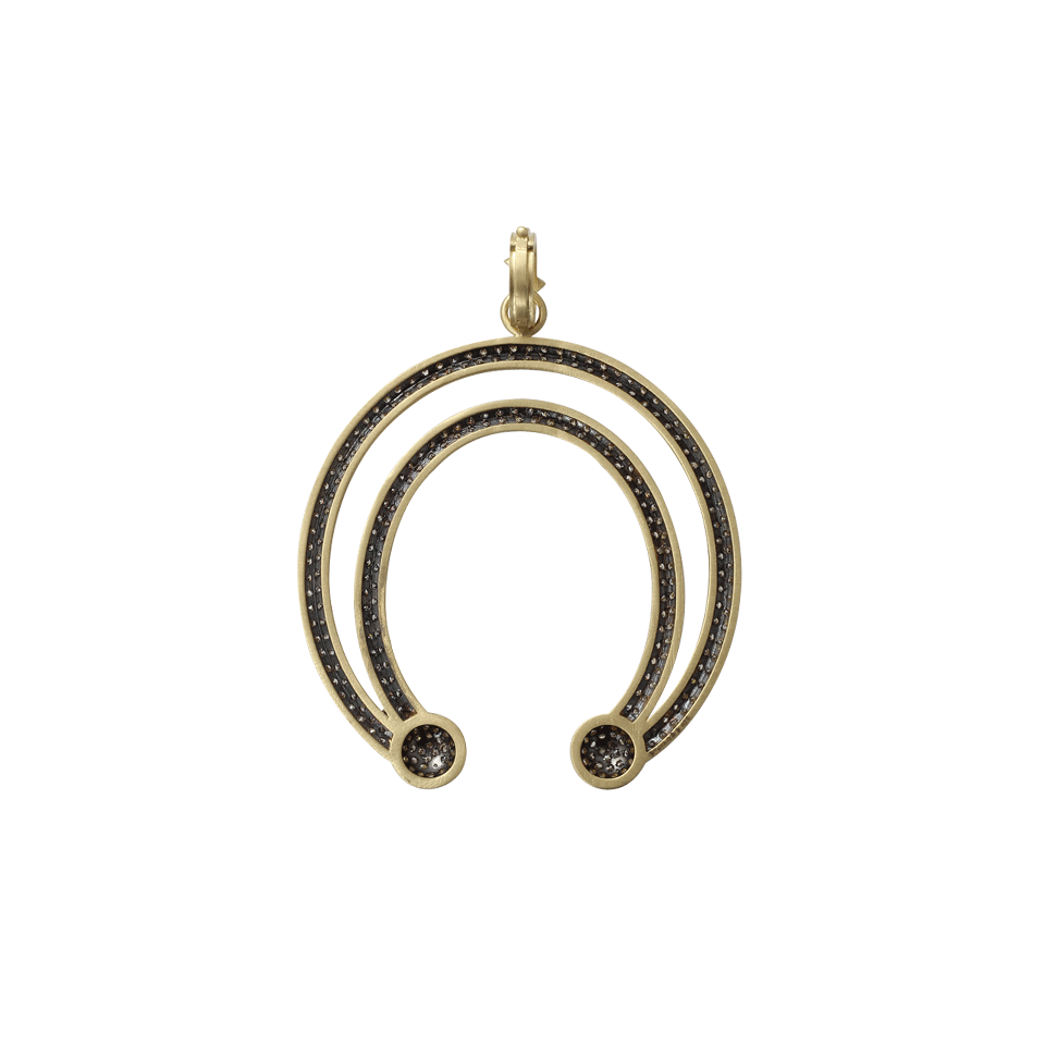 SYLVA & CIE, Diamond Horse Shoe Pendant